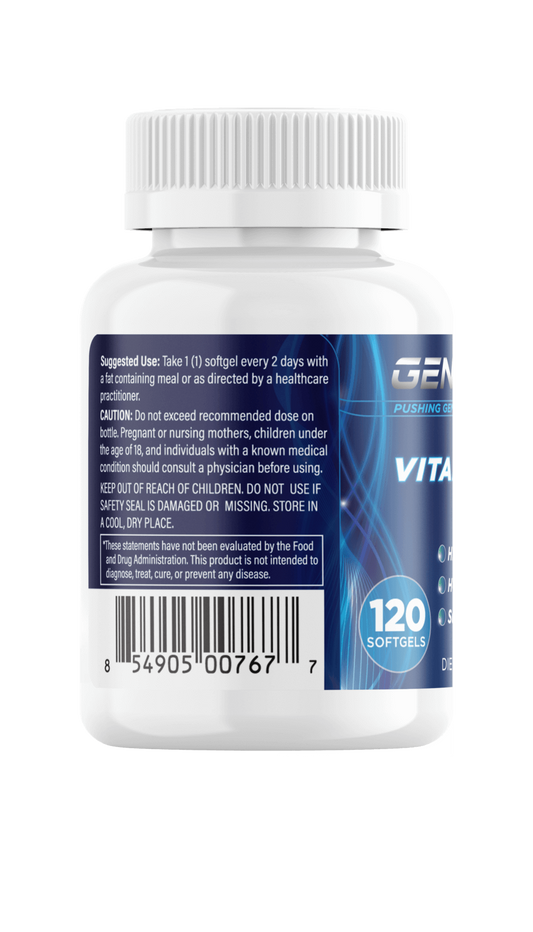 Vitamin D3 - 5000IU (cholecalciferol) -90 softgel