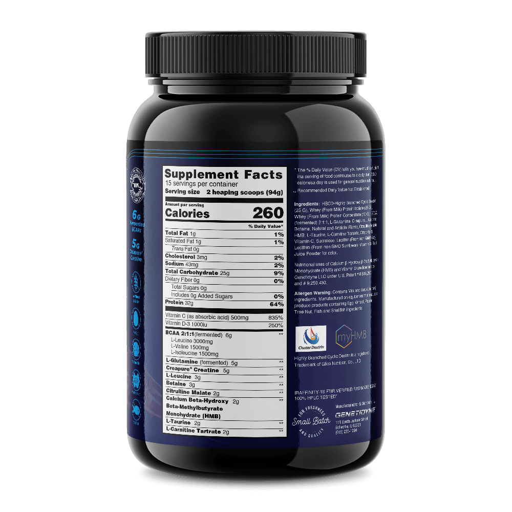 Genetiplex (Post Workout Recovery Blend)